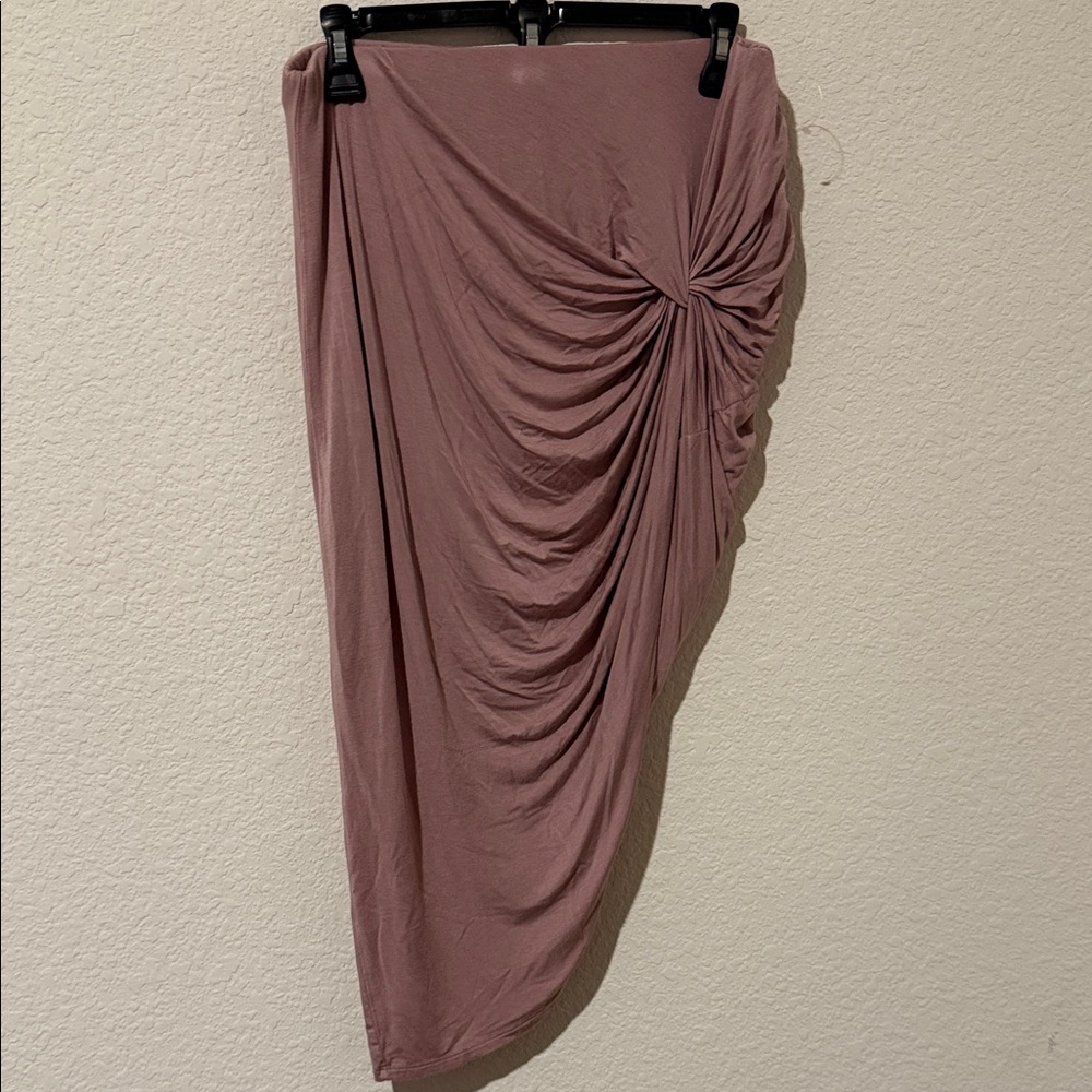 Charlotte Russe Asymmetrical Mauve Skirt